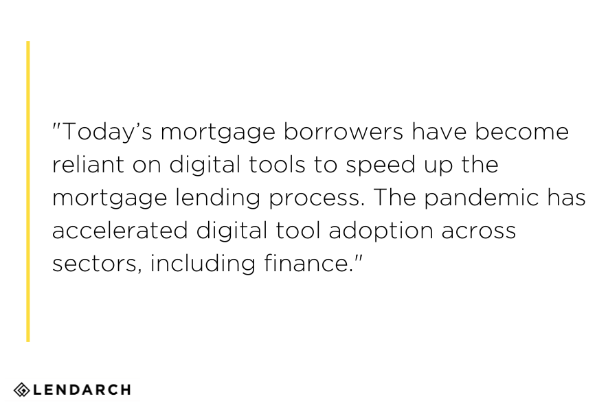 mortgage borrowers are reliant on digital tools