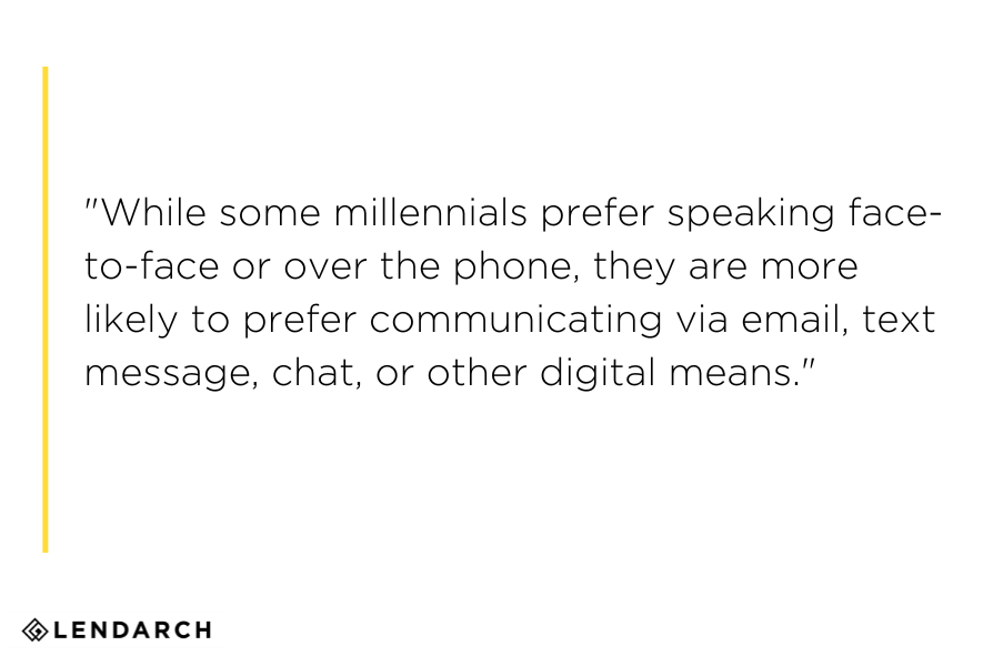 millennials prefer written communication over phone
