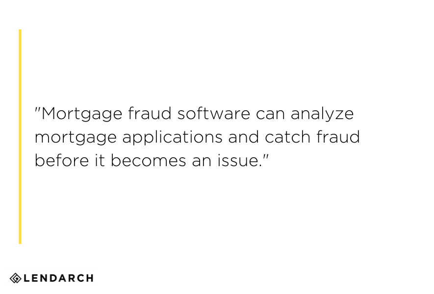 mortgage fraud prevention software
